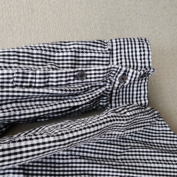 The Nines by Hatch Gingham Button Down Maternity Shirt Size XXL - Picture 5 of 15